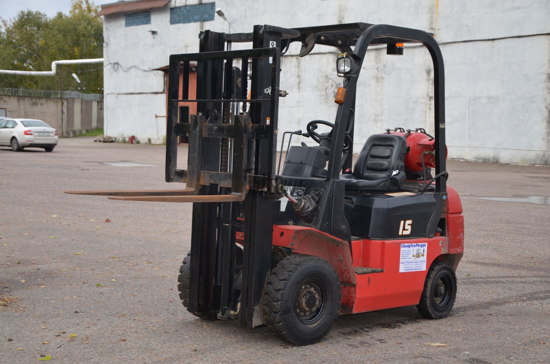 ВИЛОЧНЫЙ БУ ПОГРУЗЧИК HANGCHA 1,5 т. CPQD15N-15RW