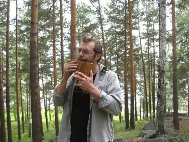 Саксофонист Евгений Колтович.